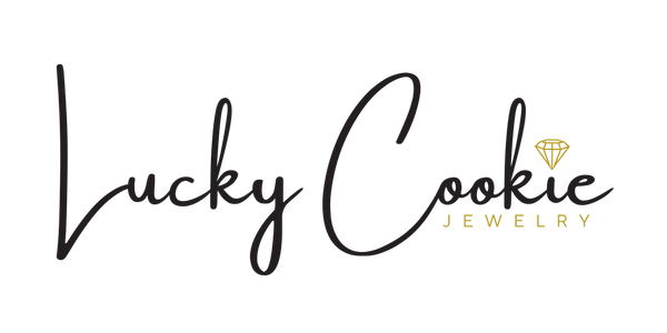 Lucky Cookie Jewelry logo on a transparent background